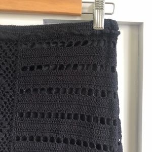 xhilaration black skirt